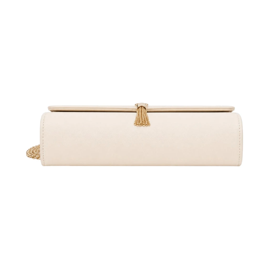 Bagnor Ivory Tassel Chain Crossbody Bag