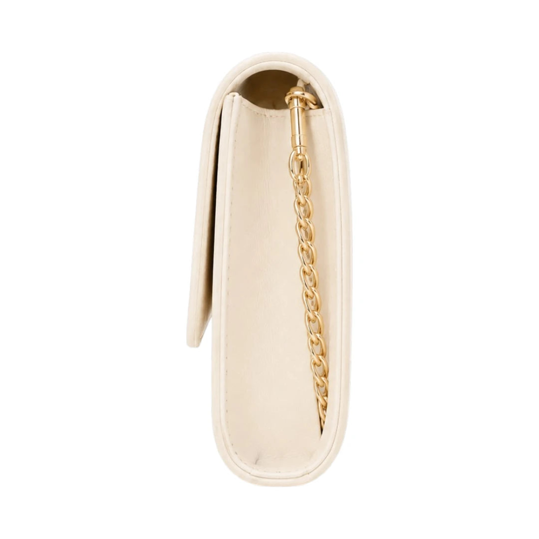 Bagnor Ivory Tassel Chain Crossbody Bag