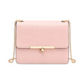 Bagnor Pink Elegance Chain Crossbody Bag