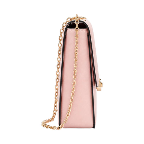 Bagnor Pink Elegance Chain Crossbody Bag