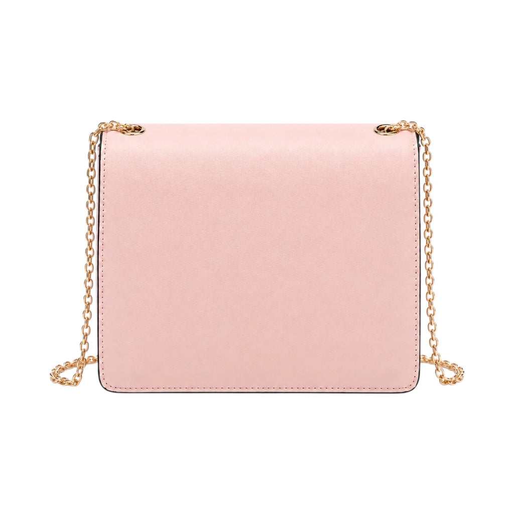 Bagnor Pink Elegance Chain Crossbody Bag