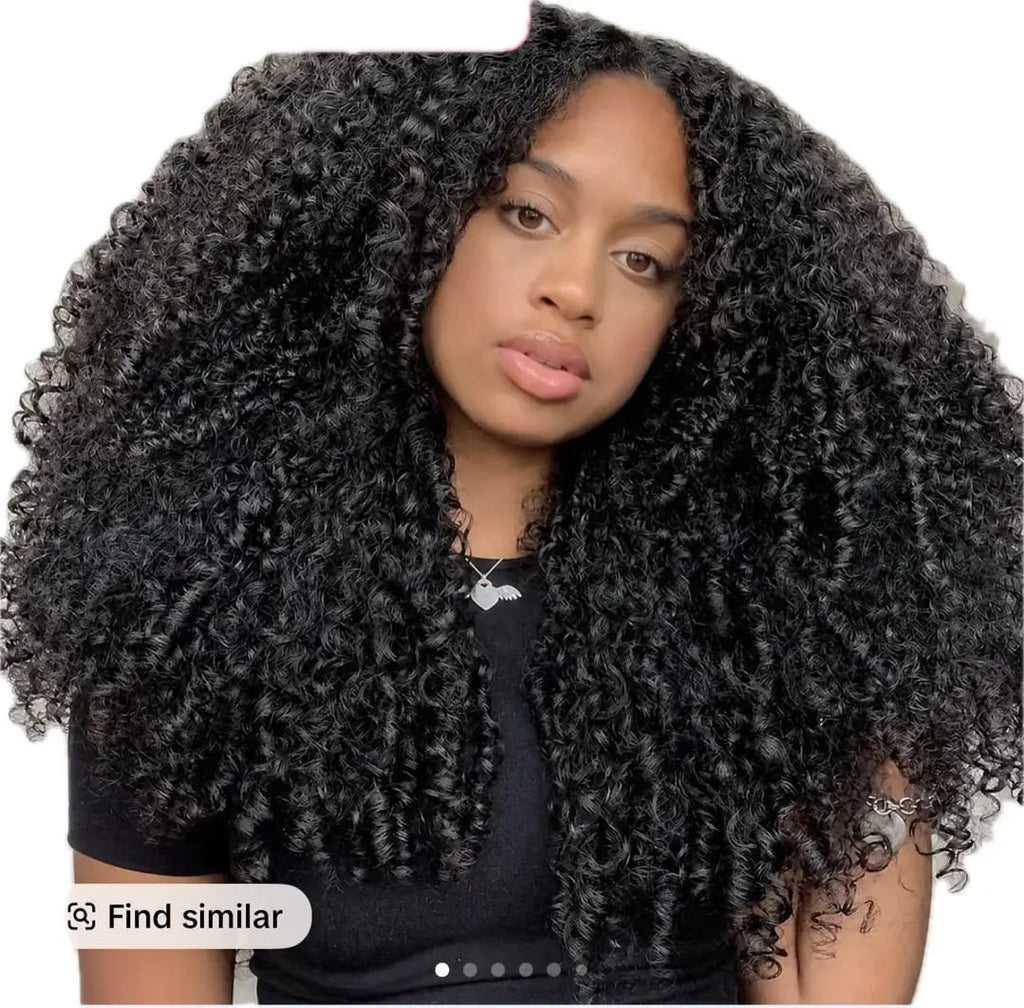 Front Lace Small Roll Set Lace Wig High-temperature Fiber Mixed